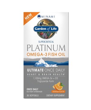 Minami Platinum Omega-3 - s příchutí pomeranče - 30 tobolek